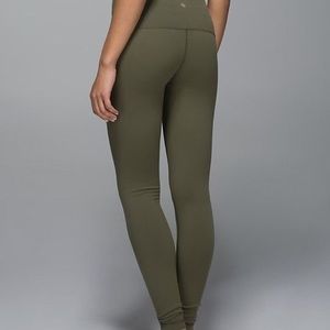 Lululemon align pant olive green